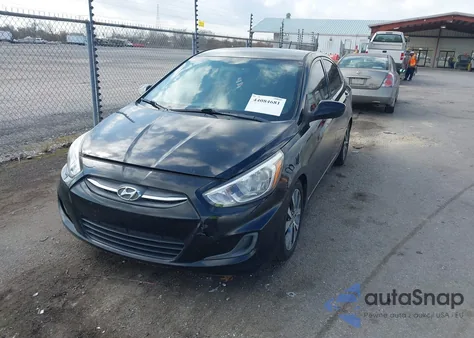 2017 Hyundai Accent Value Edition из США, поврежденный, VIN KMHCT4AE2HU354401